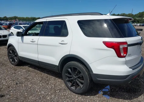 2018 Ford Explorer Xlt z USA, uszkodzony, nr VIN 1FM5K8D88JGA23111